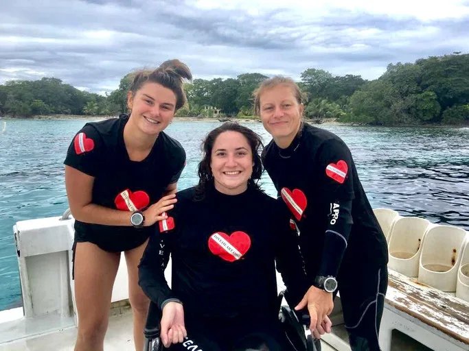 can you scuba dive when paralyzed?