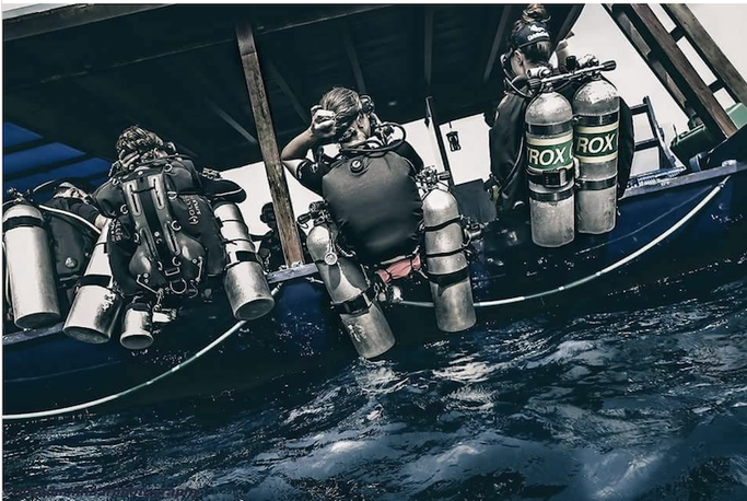 technical scuba diving