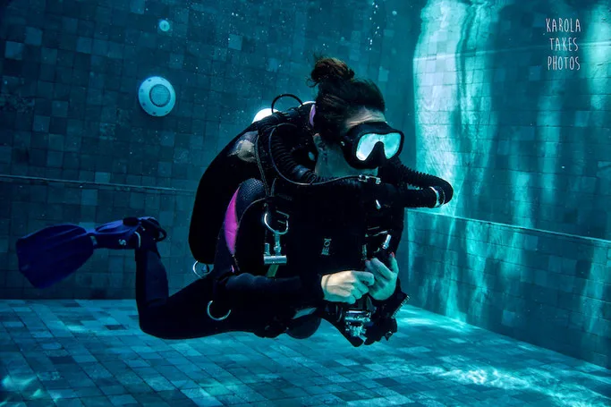 rebreather diving girls that scuba