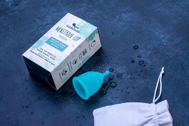 Girls that Scuba menstrual cup for scuba diving