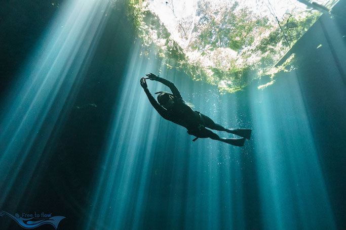 Photography at the cenotes