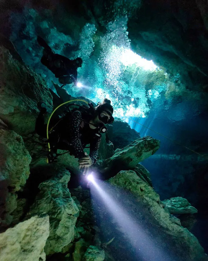 best cenotes to dive in