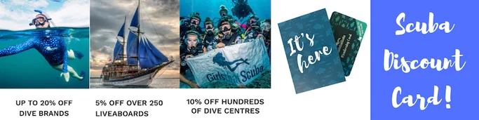 scuba discount card