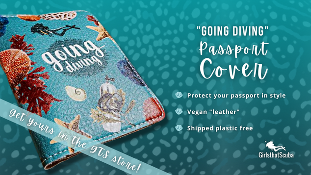 going diving passport cover