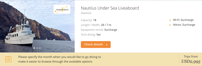 nautilus under sea liveaboard