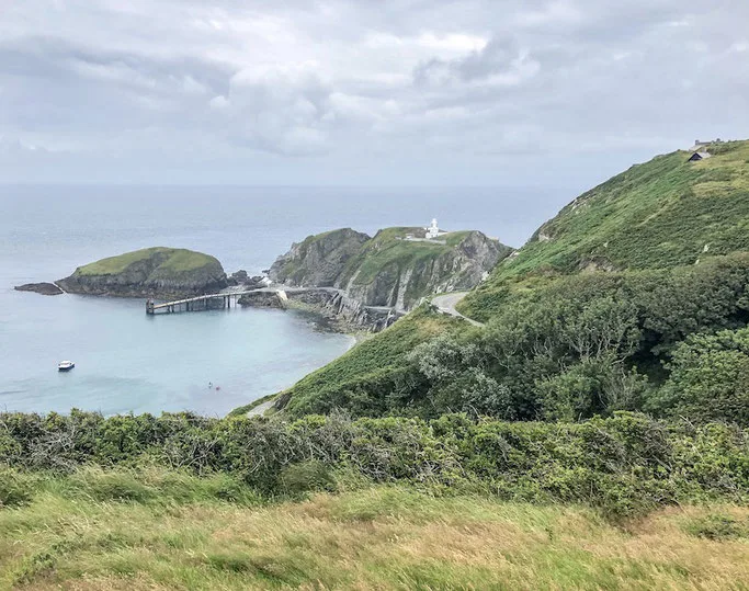 Lundy Island walk/time on island