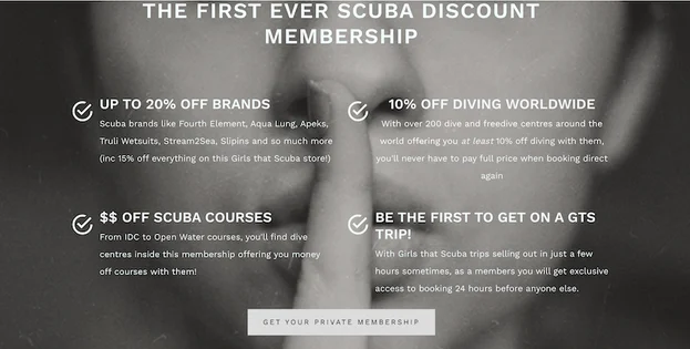 the first ever scuba discount membership