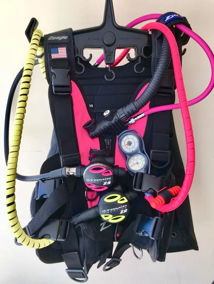 Opt for customised scuba equipment