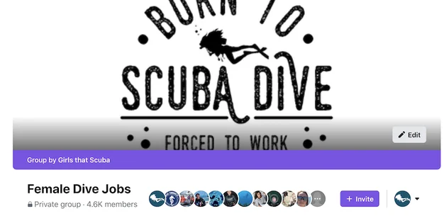 Looking for dive jobs? Join our FB group!
