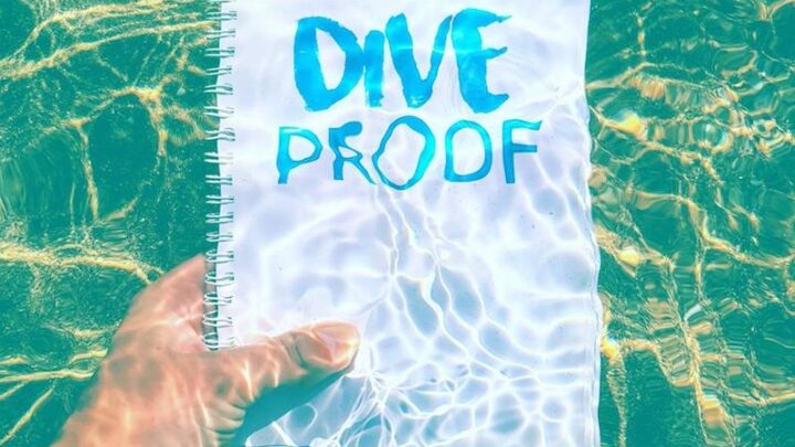 We review Diveproof’s Waterproof Log Book