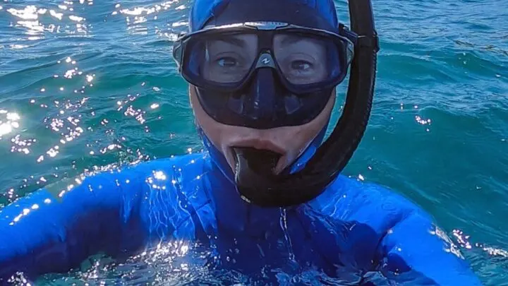 aqua lung sphera freediving mask