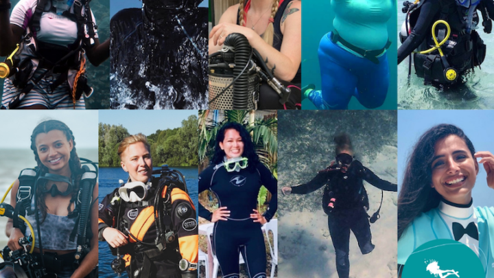 Celebrating our first Girls that Scuba ambassadors