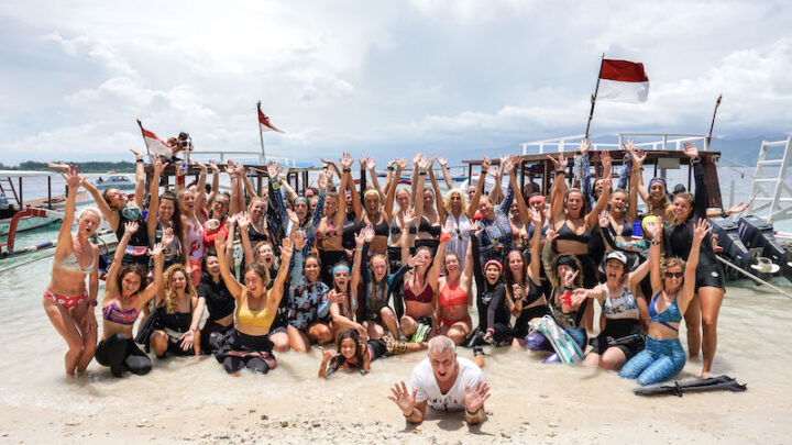 Inside our GTS Weekend Gili T: $2600 raised, 129kg of waste removed and over 60 female divers!