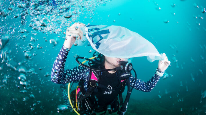 learning to scuba open water course