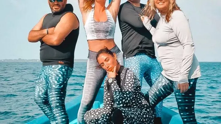 whale shark leggings rashvest