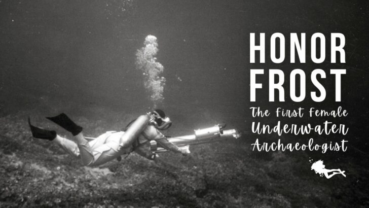 Honor Frost – The First Female Underwater Archaeologist